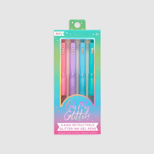Oh My Glitter! Gel pens- Set of 4