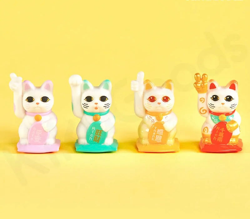 Choco Teddy Cat&You Lucky Cat Blessing Lot Pot Blind Box