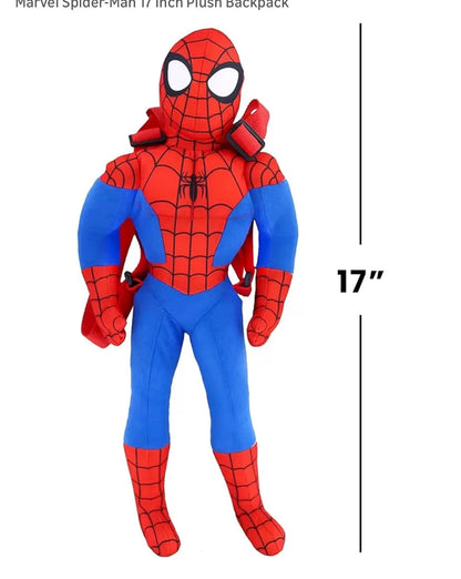 SPIDERMAN 17” Plush Backpack
