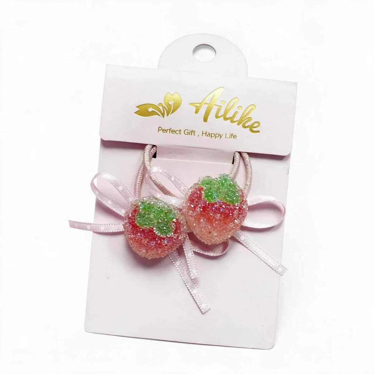 AiLike Strawberry Hair Ties