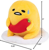 GUND Sanrio Gudetama The Lazy Egg Stuffed Animal, Spicy Gudetama Plush