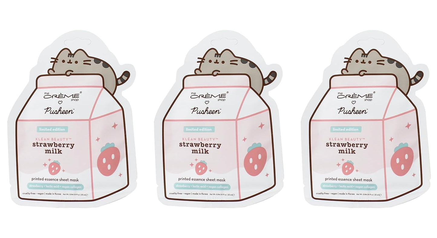 TCS PUSHEEN Purr-fect Skin! Printed Essence Sheet Mask
