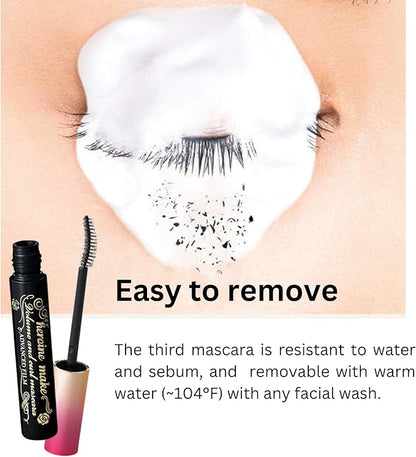 KissMe - Heroine Makeup SP volume & Curl Mascara Advanced film 01 jet black 6g