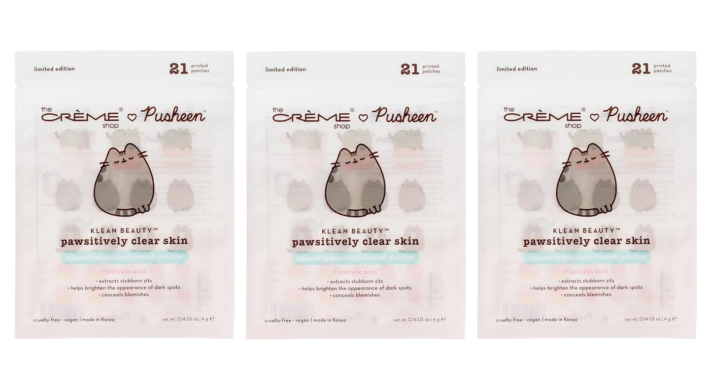 [The Creme Shop] PUSHEEN Pawsitively Clear Skin Hydrocolloid Patches
