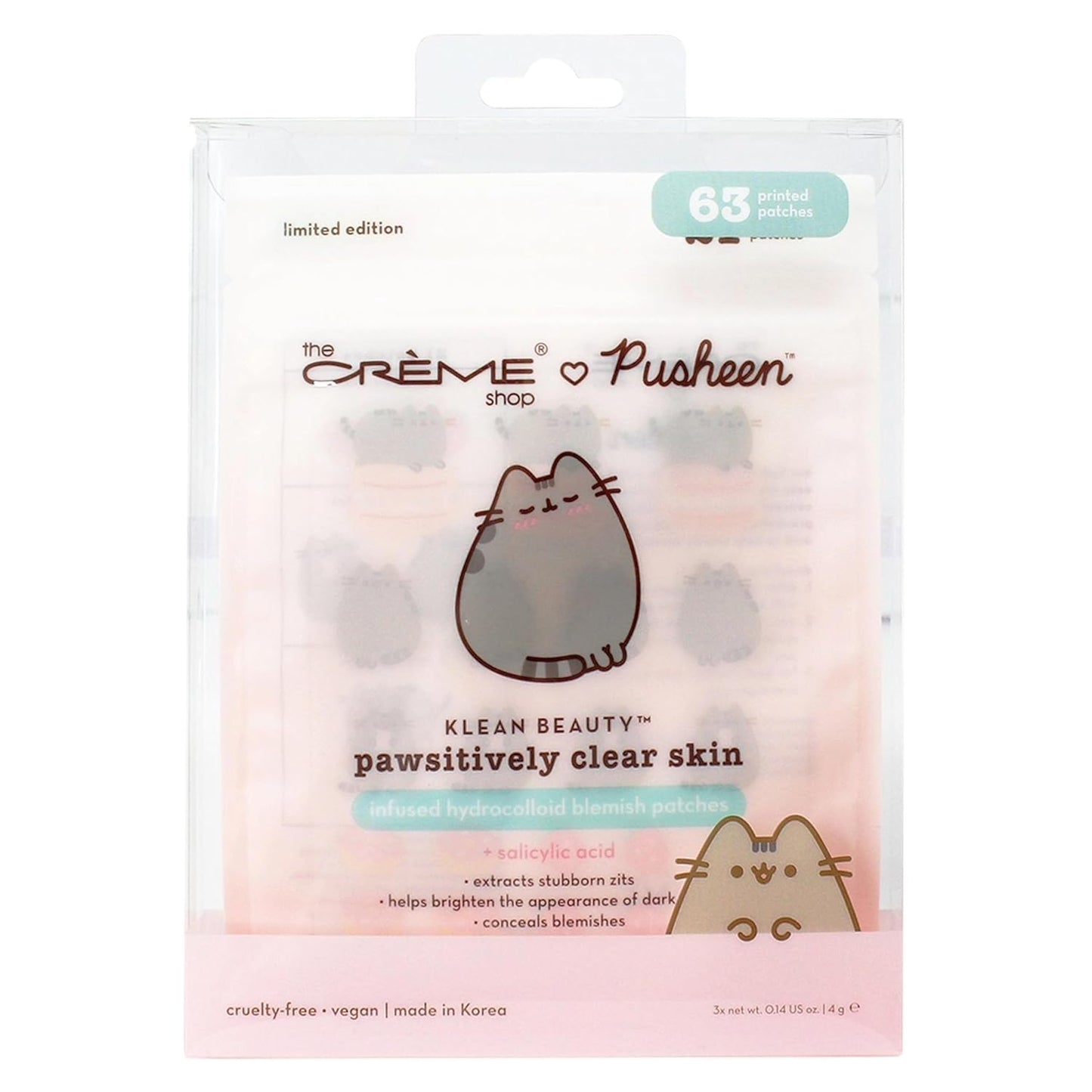 [The Creme Shop] PUSHEEN Pawsitively Clear Skin Hydrocolloid Patches