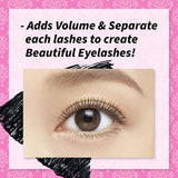 KissMe - Heroine Makeup SP volume & Curl Mascara Advanced film 01 jet black 6g