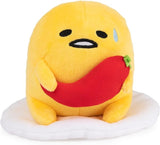 GUND Sanrio Gudetama The Lazy Egg Stuffed Animal, Spicy Gudetama Plush