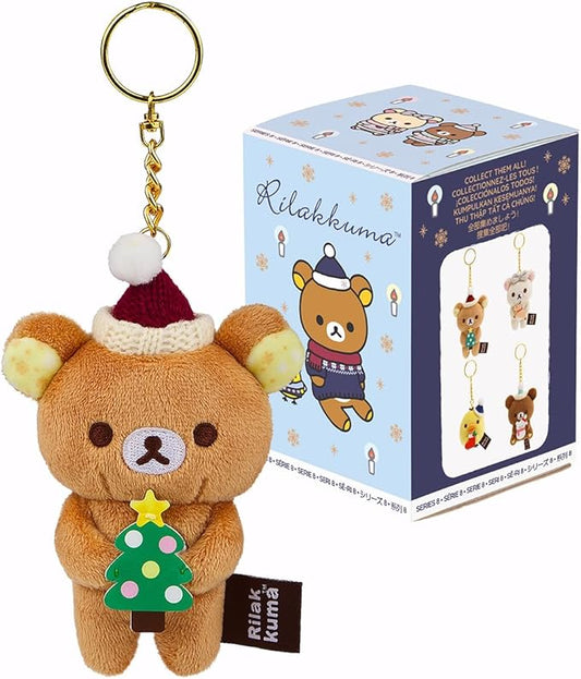 Rilakkuma Winter Keychain Blind Box (SERIE 8)