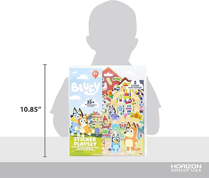 BLUEY STICKER & ACTIVITY PLAYSET