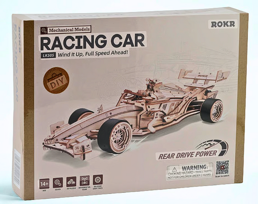 RoLife F1 Race Car - 3D DIY Wooden Model