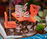 RoLife Sea Holiday Restaurant – DIY Miniature Kit