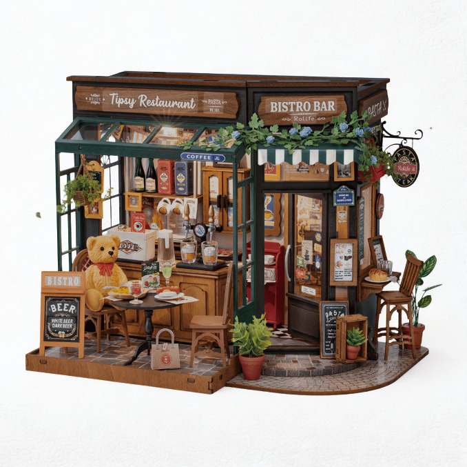 RoLife Tipsy Miniature Restaurant