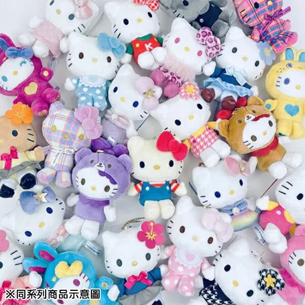 Hello Kitty : Tiny Chum Transformation Pink Keychain