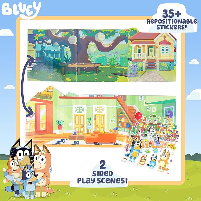 BLUEY STICKER & ACTIVITY PLAYSET