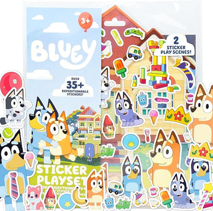 BLUEY STICKER & ACTIVITY PLAYSET
