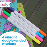 Ooly Let's Go Activity & Coloring Book Kit Complete - Kitty in The City