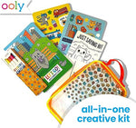 Ooly Let's Go Activity & Coloring Book Kit Complete - Kitty in The City