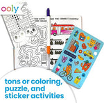 Ooly Let's Go Activity & Coloring Book Kit Complete - Kitty in The City
