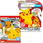 Bendon Imagine Ink Pokemon Magic Ink Pictures and Game Book with Mess Free Marker