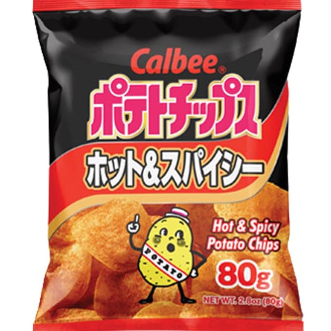CALBEE POTATO CHIPS HOT&SPICY