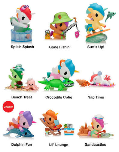 TokiDoki Fun in The Sun Unicorno Blind Box