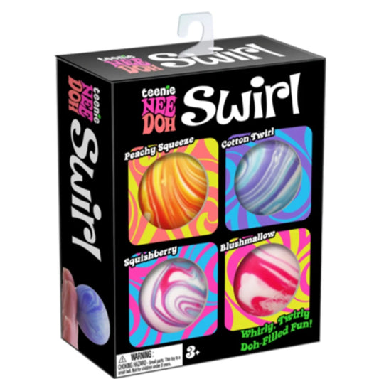 NeeDoh Teenie Swirl 4 Pack
