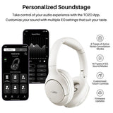 H10 Bluetooth Headphones White