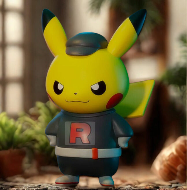 Villain Costume Pikachu Team Flare | Pokémon Blind Box Collectible