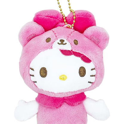 Hello Kitty : Tiny Chum Transformation Pink Keychain