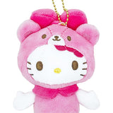 Hello Kitty : Tiny Chum Transformation Pink Keychain