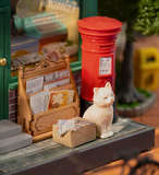 Rolife Miniature Post Office - DIY Buildable Model
