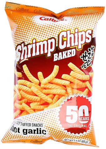 CALBEE SHRIMP CHIPS GARLIC
