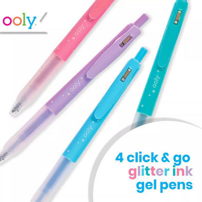 Oh My Glitter! Gel pens- Set of 4