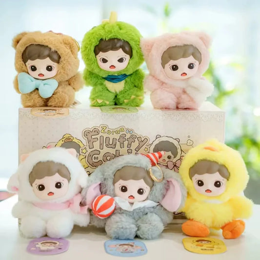 TNTSPACE Zoraa Fluffy Cabin Series Viny Plush Doll Blind Box