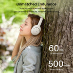 H10 Bluetooth Headphones White