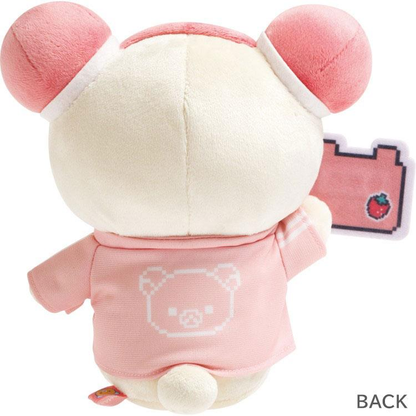 San X Plush Toy Korilakkuma Rilakkuma Gaming Pink