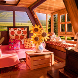 RoLife DIY Miniature House A-Frame Cabin