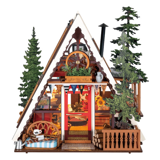 RoLife DIY Miniature House A-Frame Cabin