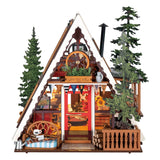 RoLife DIY Miniature House A-Frame Cabin