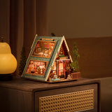 RoLife DIY Miniature House A-Frame Cabin