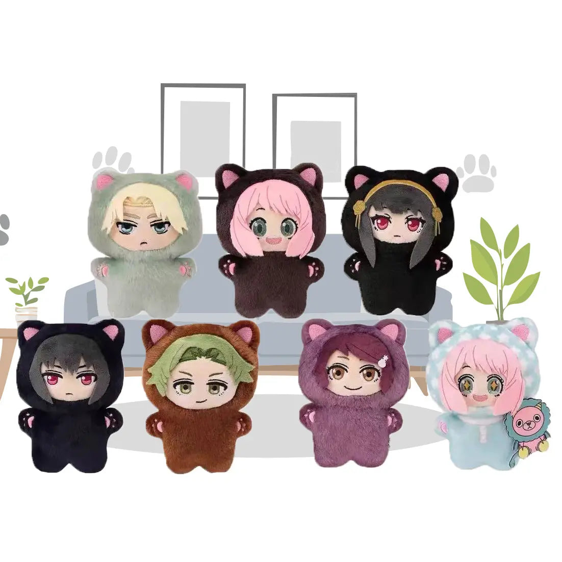 Spy Family Cat Plush Blind Box
