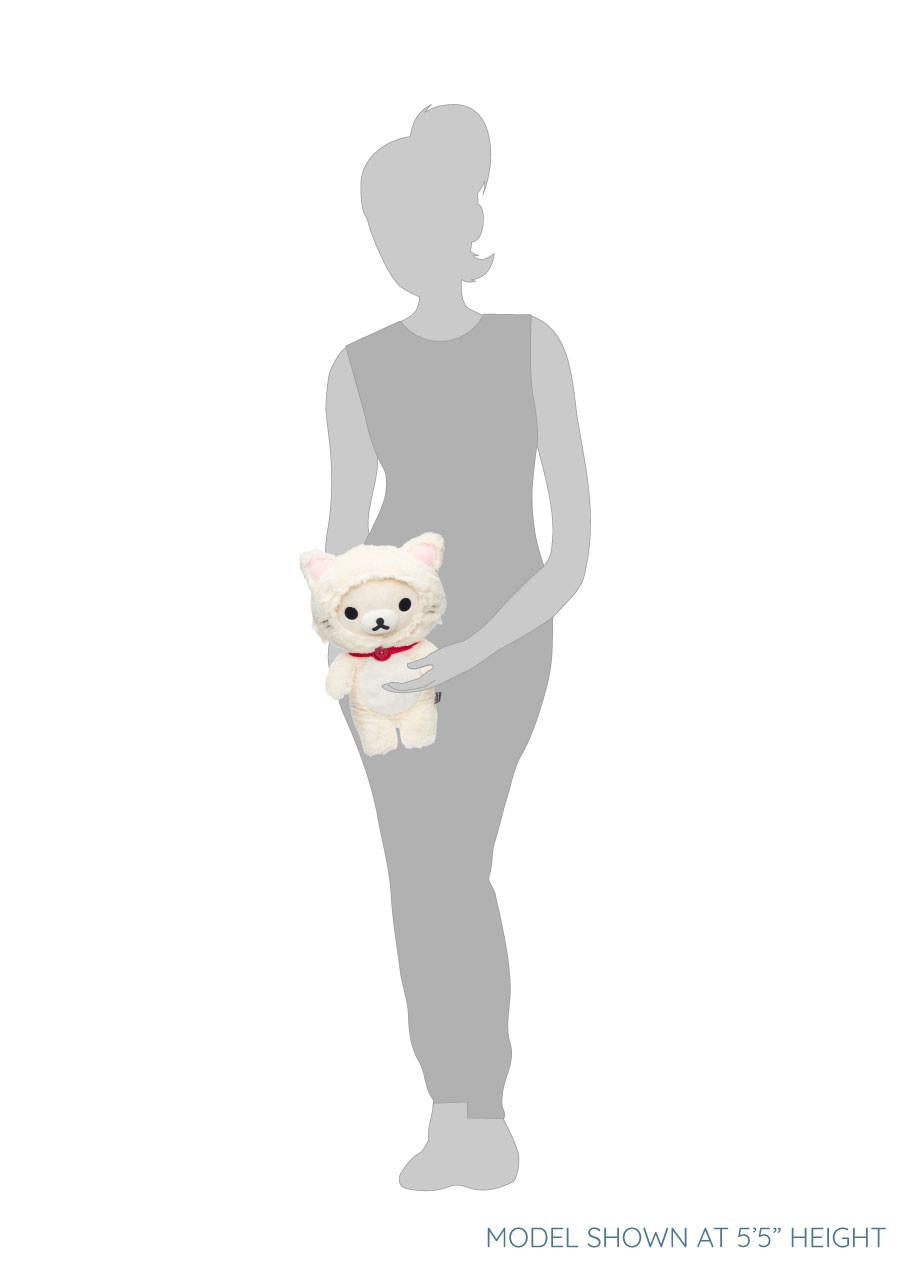 San-X Original Korilakkuma White Fluffy Cat Plush