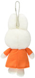 Miffy Orange Dress Plush Keychain