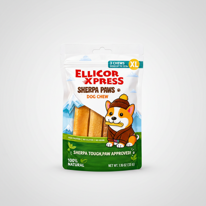 Ellicor Xpress Sherpa Paws - Dog Chew ( XL )