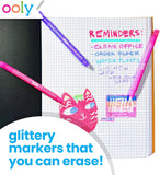 Make no Mistake!: Glittery Erasable Markers