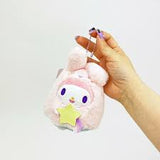 Sanrio Nakajima My Melody Starry Ghost Plush Keychain