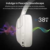 H10 Bluetooth Headphones White