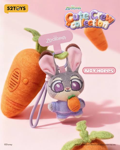52Toys Zootopia Cute Crew Collection Plush Blind Box