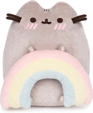 Pusheen with Rainbow, 9.5 in