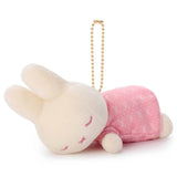 Miffy : Sleeping Friend Pinky Keychain